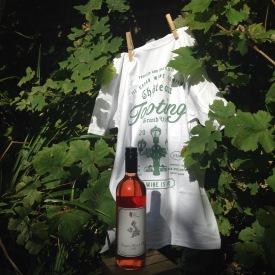 Urban Wine bottle and t-shirt and Unwined Wine Tasting evening
